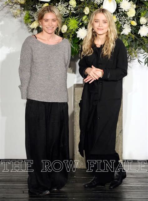 Mary Kate And Ashley At The Row Fashion Show In 2010 Style Fashion