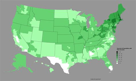 Percent Of Population With Irish Ancestry By Congressional Districts 6900x4132 Mapporn