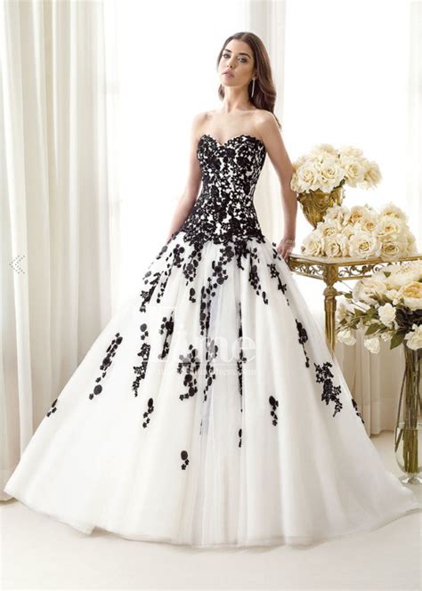 Black And White Wedding Dresses How To Choose Best Wedding And