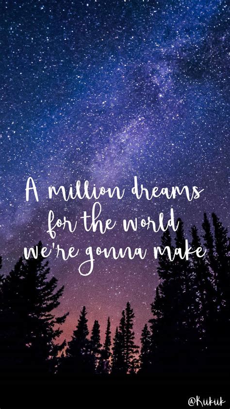 A Million Dreams Phone Wallpaper By Ninjaxbubblesxlol On Deviantart