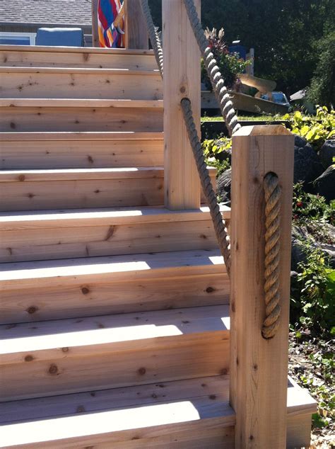 Beachy Beauty Outdoor Stairs Deck Stair Railing Railings Outdoor