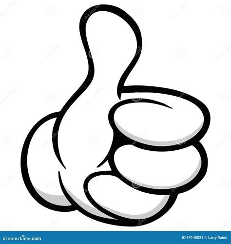 Thumbs Up Hand Gestures Royalty Free Stock Photography Cartoondealer