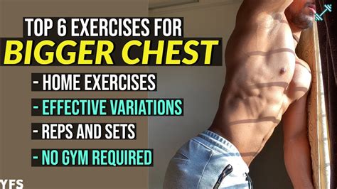 Top 6 Chest Exercises To Do At Home Build Bigger Chest At Home