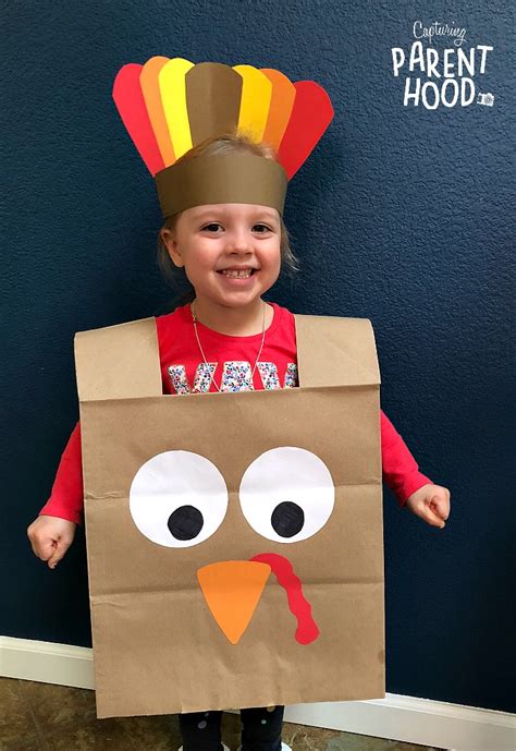 Paper Bag Turkey Craft • Capturing Parenthood
