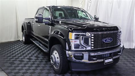 F-450 Lariat Ultimate Pk, 4x4 Diesel Dually Moonroof, Ext Boards, Quad Leds, Fx4 - New Ford F