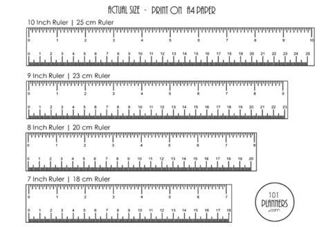 Printable Rulers Free Downloadable 12 Rulers Inch Calculator Online