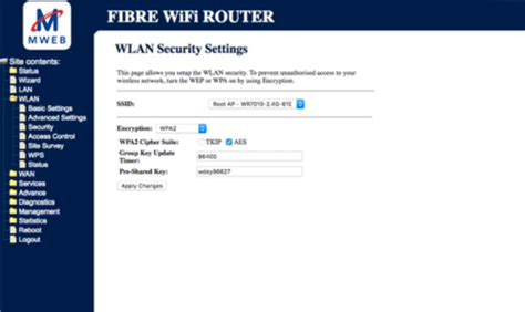 Mweb Router Login 19216811
