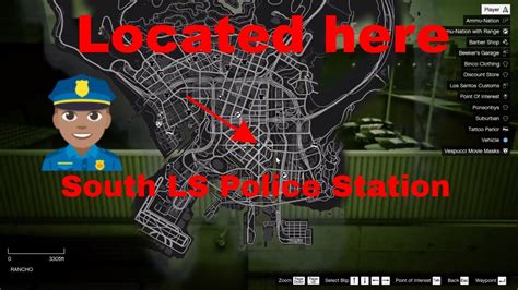Los Santos Police Station Gta 5 Map