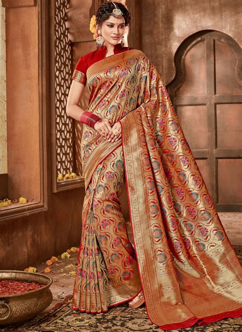 Banarasi Silk Traditional Saree Buy Online