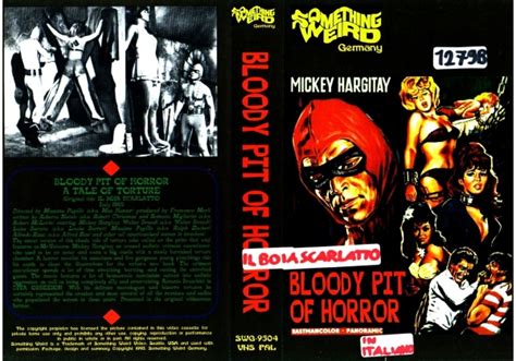 Bloody Pit Of Horror 1965 On Something Wired Germany Germany Vhs