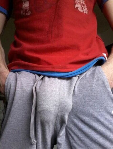 Grey Jogging Trouser Bulges Lpsg