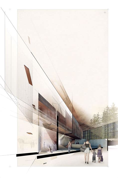 Wellness Center On Behance Architecture Design Conceptual Architecture