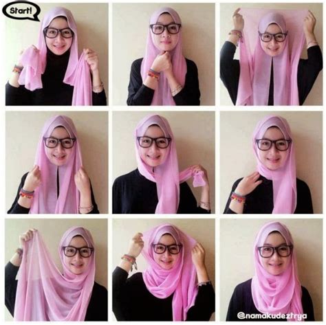 Cara Memakai Hijab Pashmina Terbaru Simpel Modern