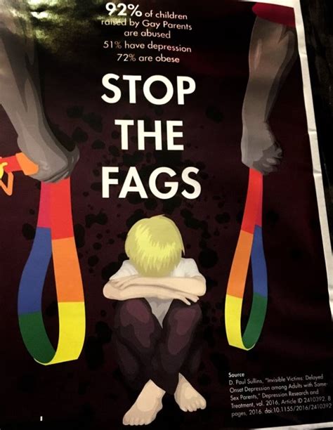 homophobic posters spotted all over australia metro news