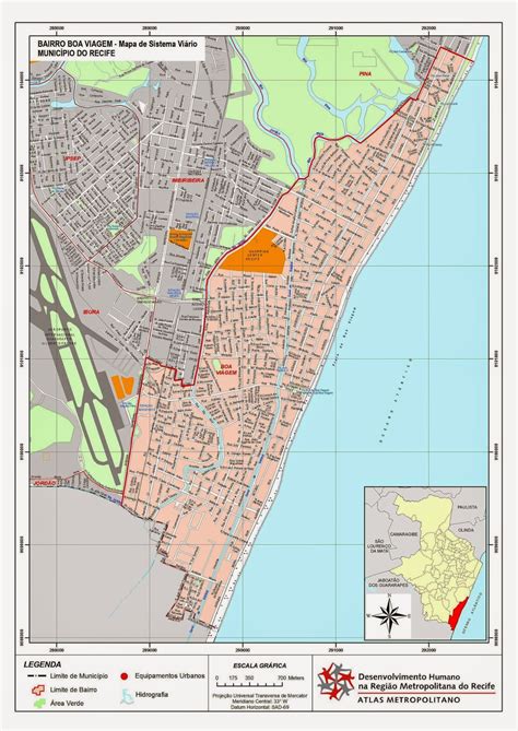 Mapa Das Praias De Recife