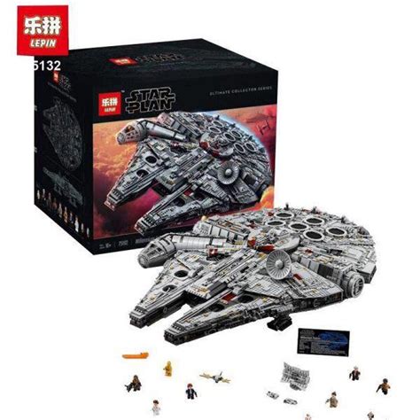 Lepin Star Wars Millenium Falcon 05033 05132 8445 Pieces Lego