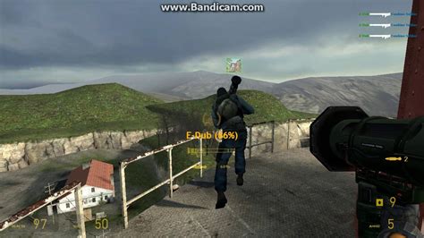 Half Life 2 Synergy Gameplay Combine Gunship Battle Youtube