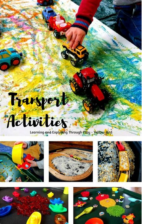 Learning and Exploring Through Play: Transport Activities for Kids