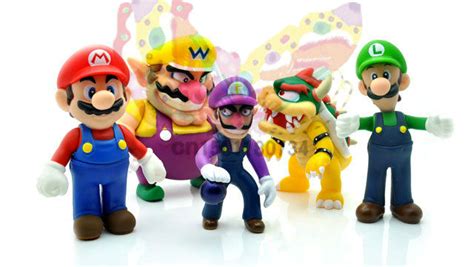 Mario was joined by his brother, luigi, for their own game, mario bros., in which the brothers, having taken up plumbing, fought an infinite number of turtles and other pests issued from a number of pipes. Anime-Lot-5-New-Super-Mario-Bros-5-MARIO-LUIGI-WARIO ...