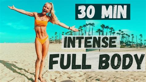 30 Min Intense Full Body Workout No Equipment At Home Or Anywhere Abs Legs And Upper Body