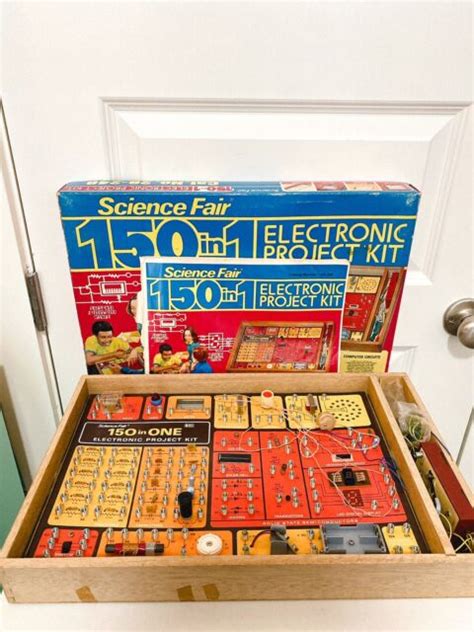 Vintage1976 Science Fair 150 In 1 Electronic Project Kit Radio Shack