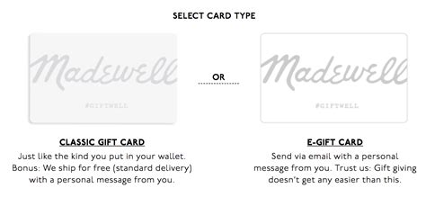 See the best & latest madewell gift card promo code on iscoupon.com. Madewell giftcard | Classic gifts, Gift card, Egift card