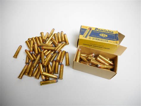 Assorted 32 20 Winchester Ammo