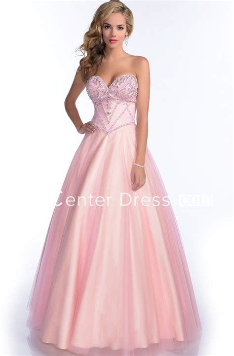 Sweetheart A Line Tulle Gown With Rhinestone Bust And Lace Up Back
