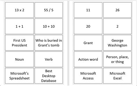 How To Create Homemade Flash Cards With Microsoft Word Techmentors