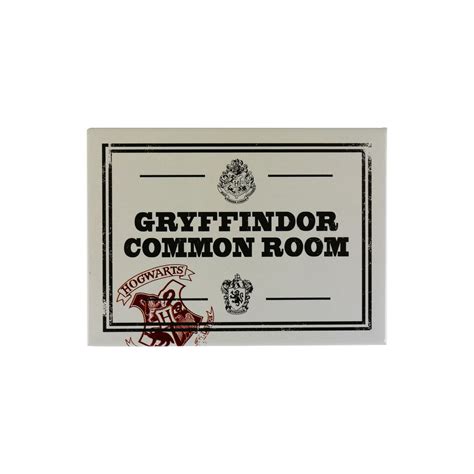 Harry Potter Magnet Gryffindor And Half Moon Bay Shop