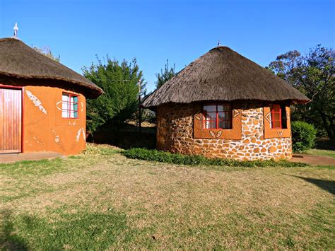 Basotho Huts Southern Africa Lesotho Malealea Lodge Pon Flickr