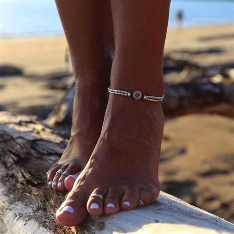 Ethnic Foot Chain Anklet For Women Geometric Barefoot Anklet Beach Leg