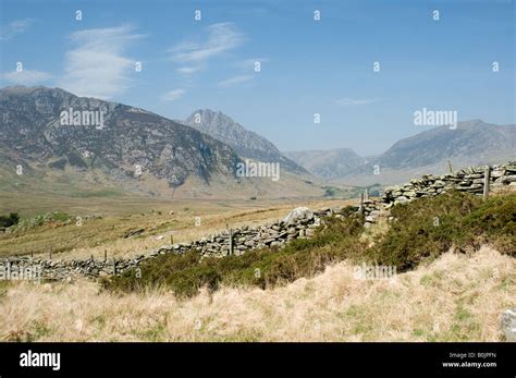 Ogwen Valley North Wales Stock Photo Alamy