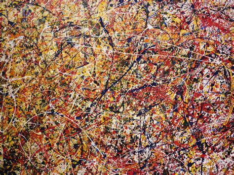 Jackson Pollock Action Painting