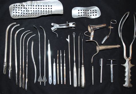 Large Lot Of Vintage Antique Medical And Surgical Instruments