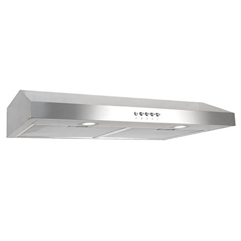 Update your kitchen decor with new kitchen cabinets. Cosmo 5U30 30-in Under-Cabinet Range Hood 250-CFM | Ducted ...