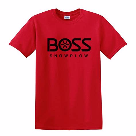 Boss Plow Gear Store Boss Plow Red Classic Tee