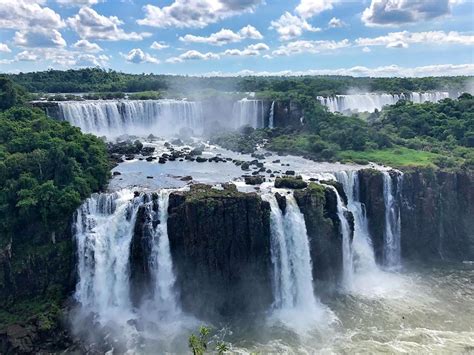Iguazu Falls Brazil 🇧🇷 One Of The Most Unique Waterfalls On The