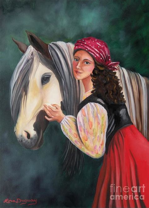 Gypsy Christmas Greeting Card For Sale By Lora Duguay