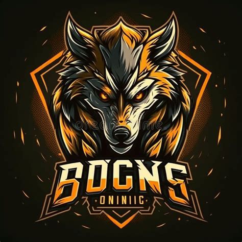 Wolves Mascot Esport Logo Character Design For Wolf Gaming And Sport