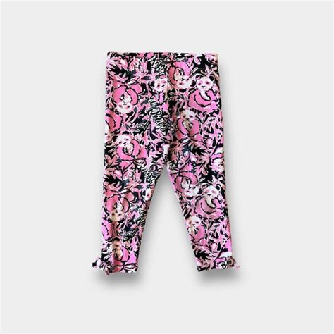Lilly Pulitzer Bottoms Lilly Pulitzer Girls Hibiscus Pink Hangin