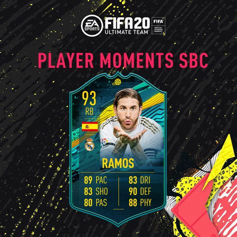 If there are any issues with your order you can contact us for help. Fifa 20 SBC Sergio Ramos Momenti Giocatore - Le soluzioni!
