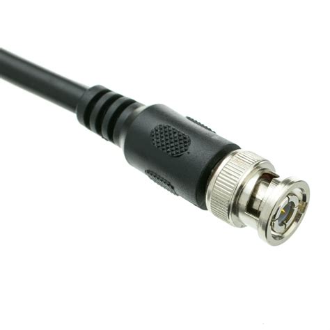 3ft Black BNC RG59 U Coaxial Cable BNC Male