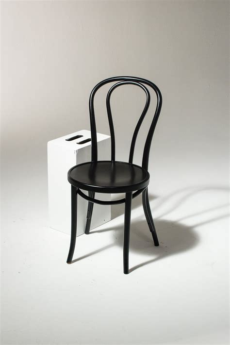 Will help you make your interior design dream a reality. CH335 Black Cafe Chair Prop Rental | ACME Brooklyn