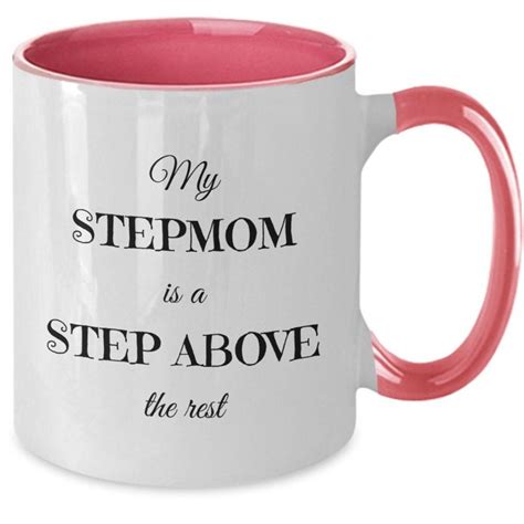 Best Stepmom Gift Stepmom Coffee Mug My Stepmom Is A Step Etsy
