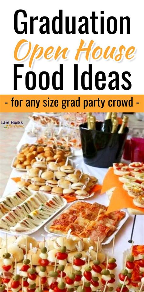 Graduation Open House Food Ideas For Any Grad Party Crowd Finger