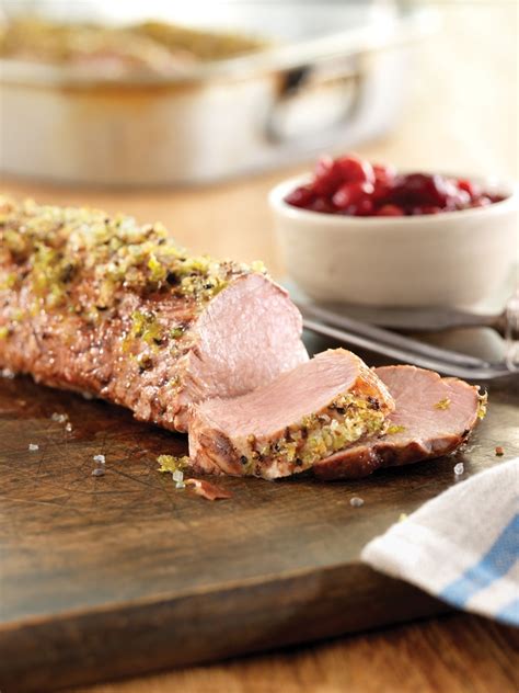 For people who don't cook pork tenderloin often, the cut can seem intimidating: Spicy Cranberry Pork Tenderloin Recipe