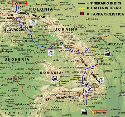 Non tornare come sei partito. Romania Cartina