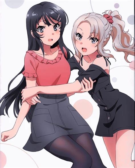 Sakurajima Mai And Nodoka Toyohama ⿻🌺ꦿׂׂ꣩ૢ་༘࿐ೢִֶָ🍓 Personajes De Anime