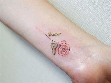 Pin By Kaylee Everett On Tattoos Pink Rose Tattoos Wrist Tattoos For